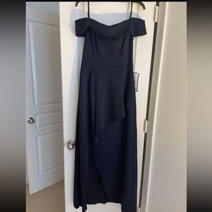 Formal Navy Blue Dress